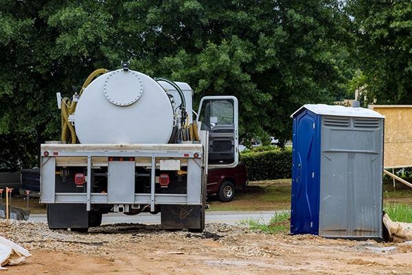 employees at Porta Potty Rental of Stoughton